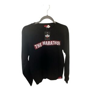 The Marathon Clothing Black Crewneck Sweatshirt Size Small